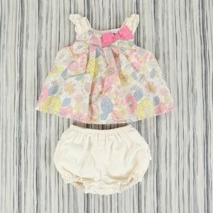 SAVANNAH BABY set, girl's size 3-6M